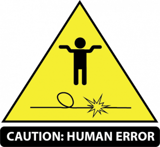 human error without moving software