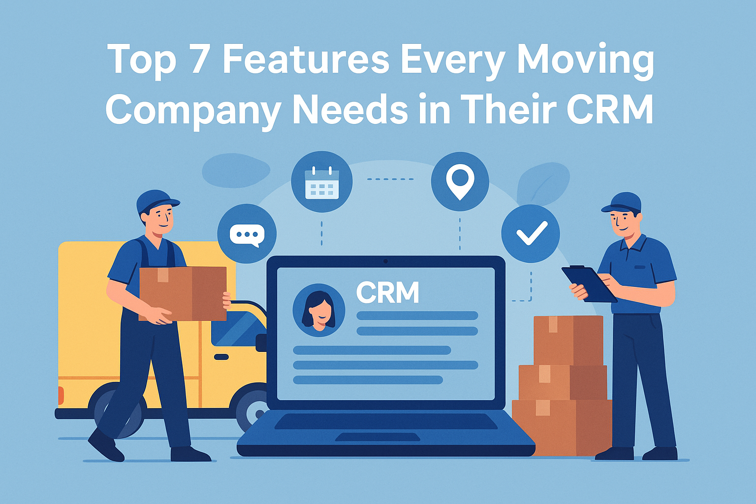 Top 7 Features Every Moving Company Needs in Their CRM