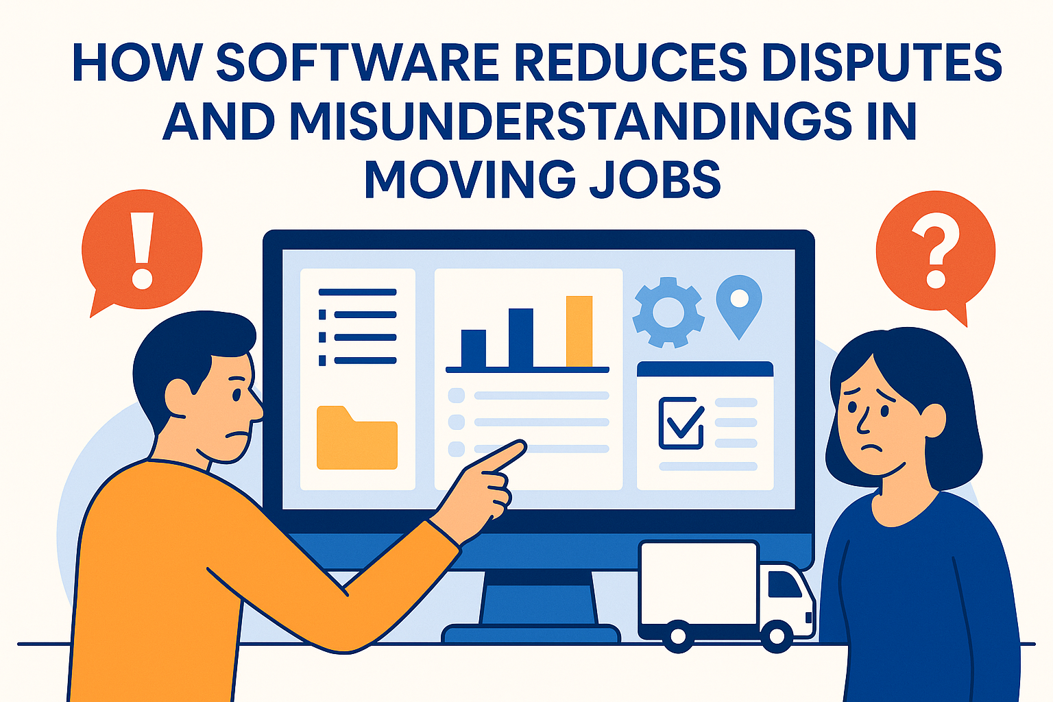 How Software Reduces Disputes and Misunderstandings in Moving Jobs