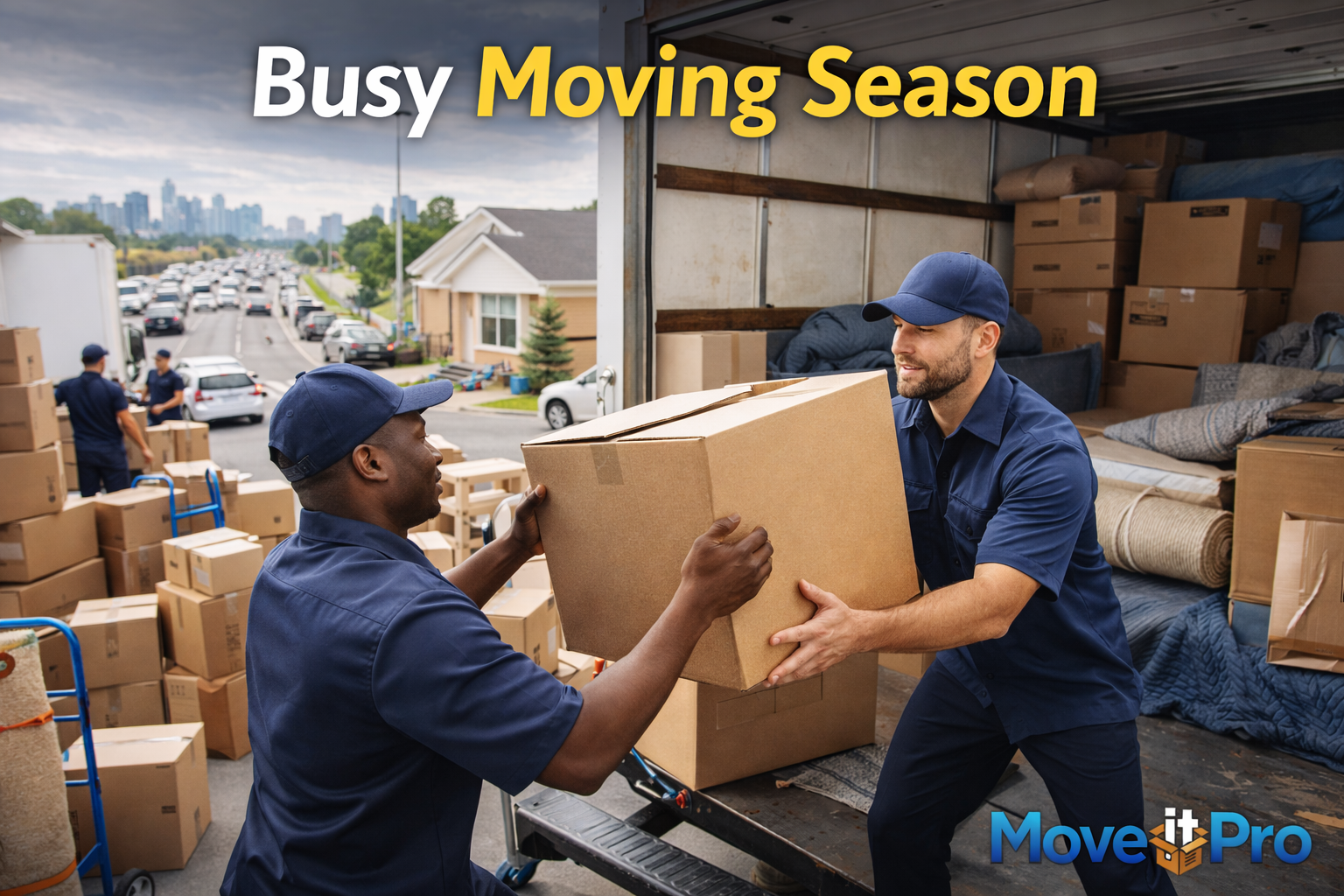 How Smart Moving Companies Prepare for Peak Season with MoveitPro