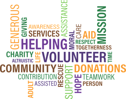 Volunteer, Charity, Cloud, Community