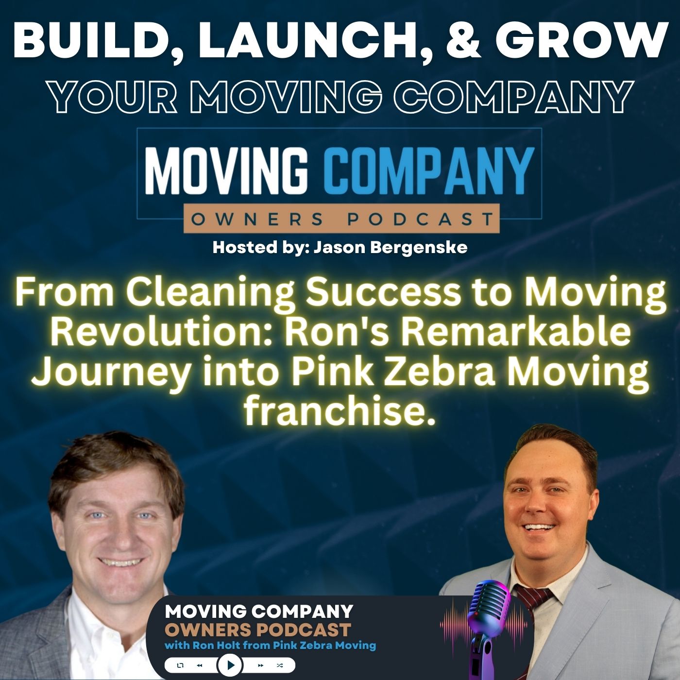 From Cleaning Success to Moving Revolution: Ron's Remarkable Journey into Pink Zebra Moving Franchise.